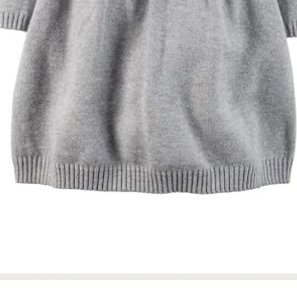 Carter’s | Baby Girl Fair Isle Sweater Dress Outfit Set w/ Hat, Booties & Socks